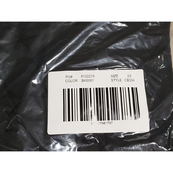 J. Crew Lightweight Quilted Heart Jacket Black 2X New NWT - Picture 11 of 12